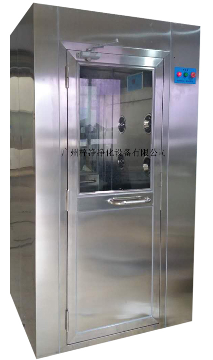 手拉门全不锈钢风淋室图片 手拉门全不锈钢风淋室图片