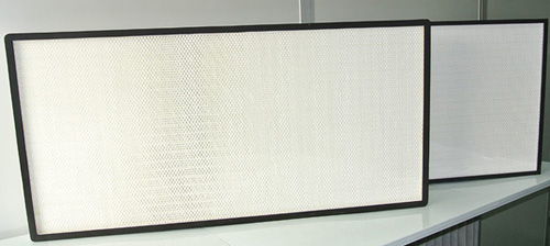 1175无隔板亚高效过滤器产品结构图 1175无隔板亚高效过滤器产品结构图