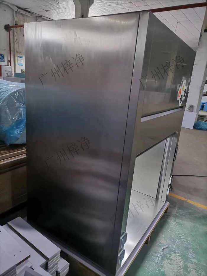 不锈钢桌上型通风柜制作现场实拍图 不锈钢桌上型通风柜制作现场实拍图