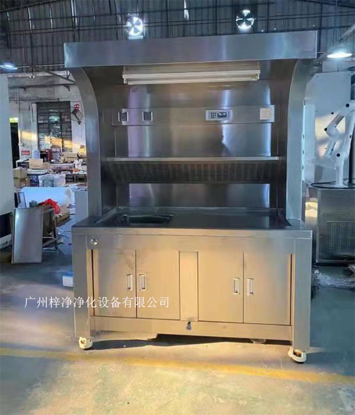 不锈钢取材台产品制作现场实拍图 不锈钢取材台产品制作现场实拍图