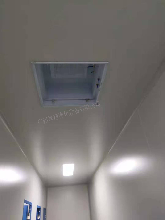 洁净室高效送风口安装现场实拍图 洁净室高效送风口安装现场实拍图