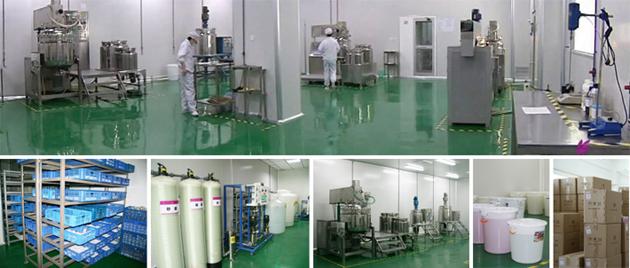 安装有风淋室的化妆品洁净车间 安装有风淋室的化妆品洁净车间